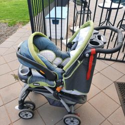 Chicco baby pram and capsule system Chicco baby pram and capsule system
