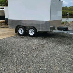 2021 10 X 8 enclosed tandem axel trailer 2021 10 X 8 enclosed tandem axel trailer