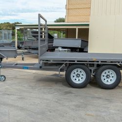 10x7 Flat Top Trailer 2800kg ATM #3 10x7 Flat Top Trailer 2800kg ATM #3