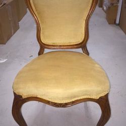 French Solid Carved Walnut Antique Dining Chairs (Set of 6) #3 French Solid Carved Walnut Antique Dining Chairs (Set of 6) #3