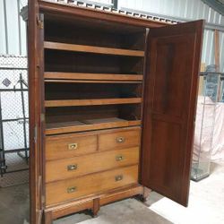 Large Antique Wardrobe Circa 1875 #2 Large Antique Wardrobe Circa 1875 #2