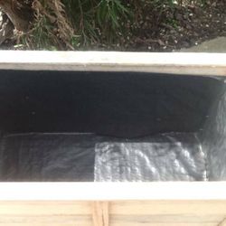 Hardwood raised planter boxes garden beds #2 Hardwood raised planter boxes garden beds #2