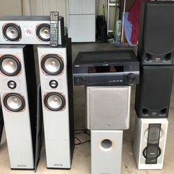 Speaker Home Entertainment System and Over Head Projector Speaker Home Entertainment System and Over Head Projector