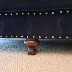 Coco Republic Dark Blue/Navy Velvet 3-Seaters Chesterfield Lounges #2 Coco Republic Dark Blue/Navy Velvet 3-Seaters Chesterfield Lounges #2